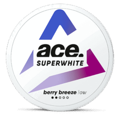 ACE Berry Breeze Low 3.9mg nicotine pouches can