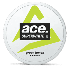 ACE Green Lemon 10.4mg nicotine pouches can