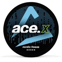 ACE X Nordic Freeze 8mg nicotine pouches can