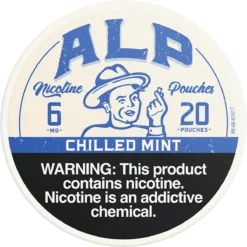 ALP Chilled Mint 6mg nicotine pouches can