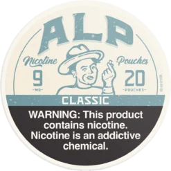 ALP Classic 9mg nicotine pouches can