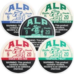 ALP Mixpack 9mg nicotine pouch mixpack