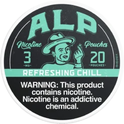 ALP Refreshing Chill 3mg nicotine pouches can