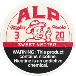 ALP Sweet Nectar 3mg nicotine pouches can