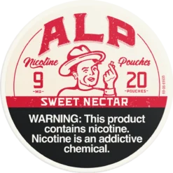 ALP Sweet Nectar 9mg nicotine pouches can