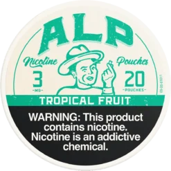 ALP Tropical Fruit 3mg nicotine pouches can