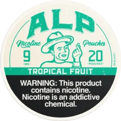 ALP Tropical Fruit 9mg nicotine pouches can