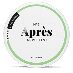Après Appletini Extra Strong 8.3mg nicotine pouches can