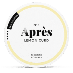 Après Lemon Curd Extra Strong 8.3mg nicotine pouches can