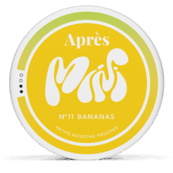 Après Mini Bananas 3.2mg nicotine pouches can