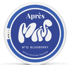 Après Mini Blueberry 3.2mg nicotine pouches can