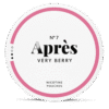Après Very Berry 4.4mg nicotine pouches can