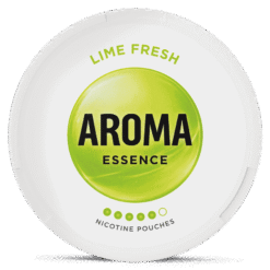 Aroma Essence Lime Fresh 13mg nicotine pouches can