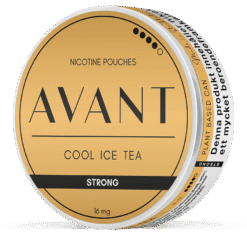 Avant Ice Tea Strong 11.2mg nicotine pouches can