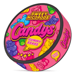 Candys Gummy Bears 33.5mg nicotine pouches can