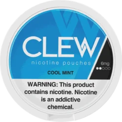 CLEW Cool Mint 6mg nicotine pouches can
