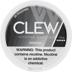 CLEW Original 15mg nicotine pouches can