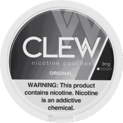 CLEW Original 3mg nicotine pouches can