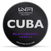 CUBA Black Blackberry 42.9mg nicotine pouches can