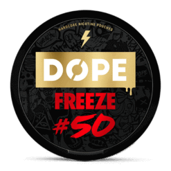 DOPE Freeze 35mg nicotine pouches can