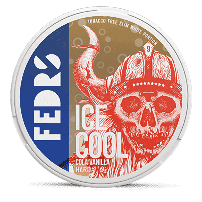 FEDRS Cola Hard 32.5mg nicotine pouches can