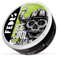 FEDRS Lime Hard 33mg nicotine pouches can