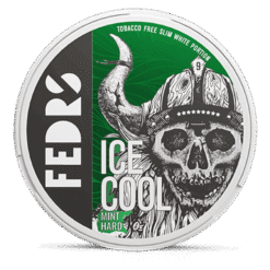 FEDRS Mint Hard 32.5mg nicotine pouches can