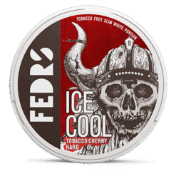 FEDRS Tobacco Cherry Hard 32.5mg nicotine pouches can