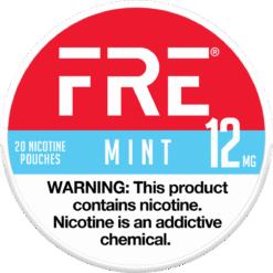 FRE Mint 12mg nicotine pouches can