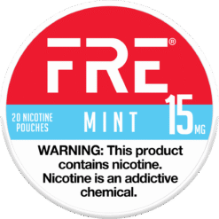 FRE Mint 15mg nicotine pouches can