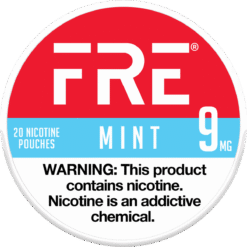 FRE Mint 9mg nicotine pouches can