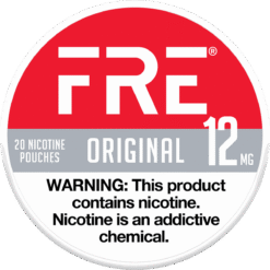 FRE Original 12mg nicotine pouches can