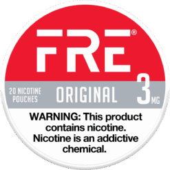 FRE Original 3mg nicotine pouches can