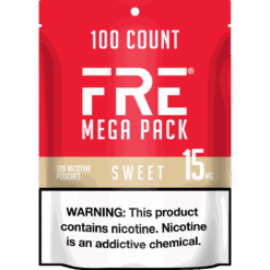 FRE Sweet Mega Pack 15mg nicotine pouches can