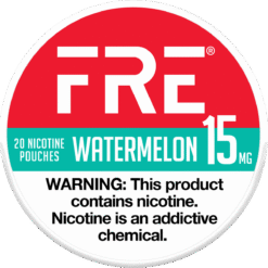 FRE Watermelon 15mg nicotine pouches can