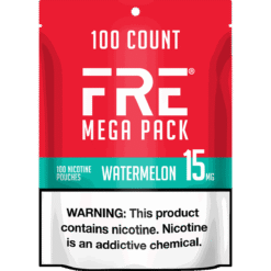 FRE Watermelon Mega Pack 15mg nicotine pouches can