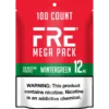 FRE Wintergreen Mega Pack 12mg nicotine pouches can