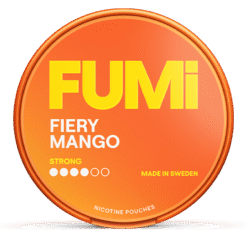 FUMi Fiery Mango 8mg nicotine pouches can