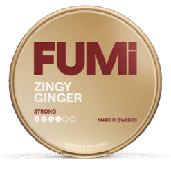 FUMi Zingy Ginger 8mg nicotine pouches can
