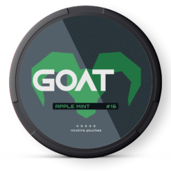 GOAT Apple Mint 11.5mg nicotine pouches can