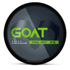 GOAT Cool Mint 11.5mg nicotine pouches can