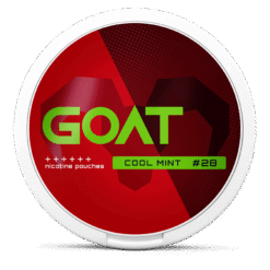 GOAT Cool Mint 20mg nicotine pouches can