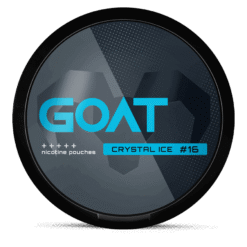 GOAT Crystal Ice 11.5mg nicotine pouches can