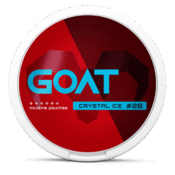 GOAT Crystal Ice 20mg nicotine pouches can