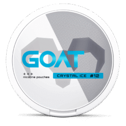 GOAT Crystal Ice 8.4mg nicotine pouches can
