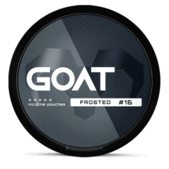 GOAT Frosted 11.5mg nicotine pouches can