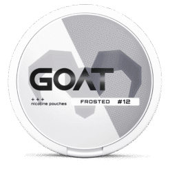 GOAT Frosted 8.4mg nicotine pouches can