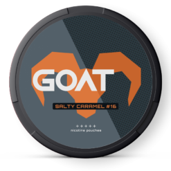GOAT Salty Caramel 11.5mg nicotine pouches can