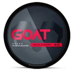 GOAT Wild Cherry 11.5mg nicotine pouches can