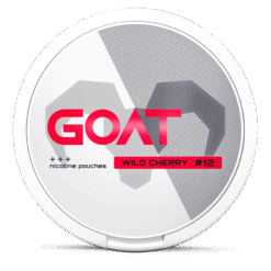 GOAT Wild Cherry 8.4mg nicotine pouches can